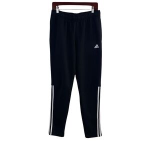 𝅺Adidas Women’s Fleece Joggers Pants Size M Black Lounge Comfortable